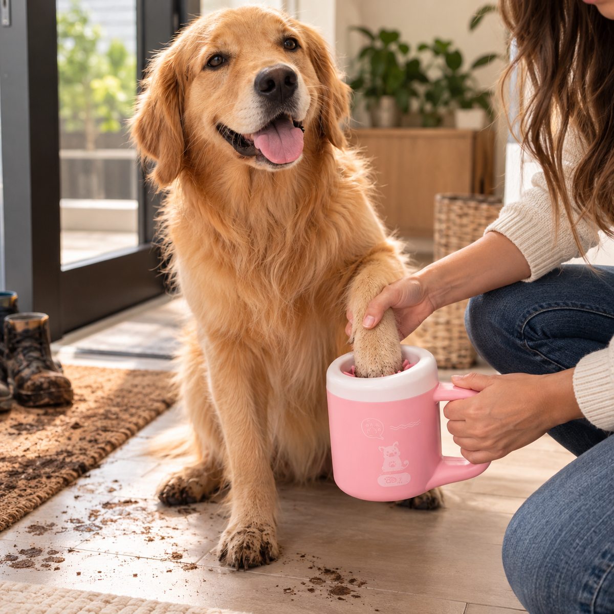 PawClean — Automatic Dog Paw Cleaner